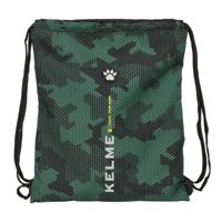 Rugtas met Koordjes Kelme Camo Zwart Groen 35 x 40 x 1 cm