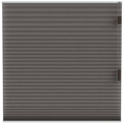 Leen Bakker - Fenstr Plisségordijn Chicago Dubbel 25mm Verduisterend - Donker (30403) - Polyester - Bruin - 120x10x10 Cm