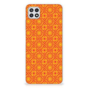 Samsung Galaxy A22 5G TPU bumper Batik Oranje