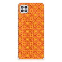 Samsung Galaxy A22 5G TPU bumper Batik Oranje