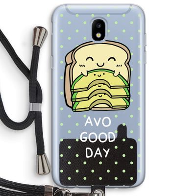 Avo Good Day: Samsung Galaxy J5 (2017) Transparant Hoesje met koord
