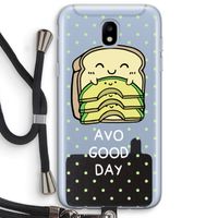 Avo Good Day: Samsung Galaxy J5 (2017) Transparant Hoesje met koord