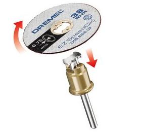 Dremel SC409 2615S409JB Doorslijpschijf recht 38 mm 5 stuk(s) Metaal