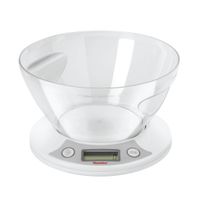 Metaltex Kitchen Helpers Pesa Digitale Keukenweegschaal + Kom 2.5L Wit Metaltex Kitchen Helpers Pesa Digitale Keukenweegschaal + Kom 2.5L Wit