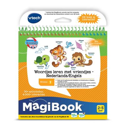 Vtech magibook woordjes leren met vriendjes