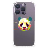 iPhone 15 Pro Stevig | Bumper Hoesje | Panda Color