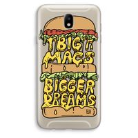 Big Macs Bigger Dreams: Samsung Galaxy J7 (2017) Transparant Hoesje