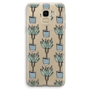 Boompje: Samsung Galaxy J6 (2018) Transparant Hoesje