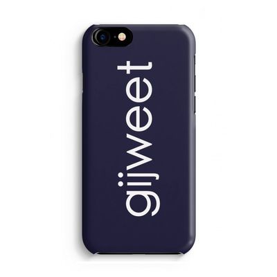 Gijweet: Volledig Geprint iPhone 7 Hoesje