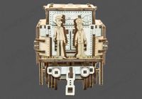 WOODEN.CITY Wooden Express + Tender 3D-puzzel 580 stuk(s) Voertuigen - thumbnail