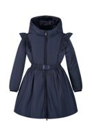 Le Chic winter winterjas meisjes - navy blauw - riem