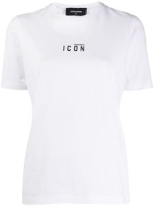 DSQUARED2 t-shirt à logo imprimé - Blanc