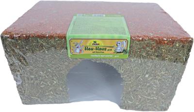 JR Farm knaagdier hooihuis wortel groot 650 gram 16249 - Gebr de boon