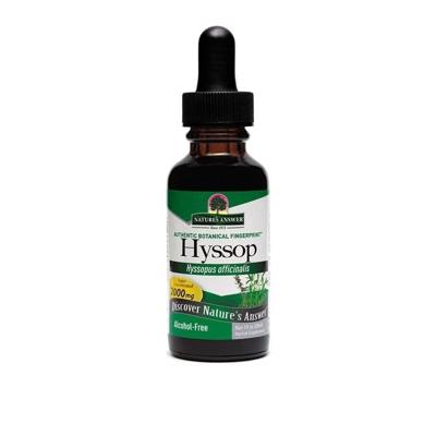 Natures Answer Hyssop extract alcoholvrij 30 Milliliter
