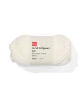 HEMA Rond lintgaren wit 100gram 45meter