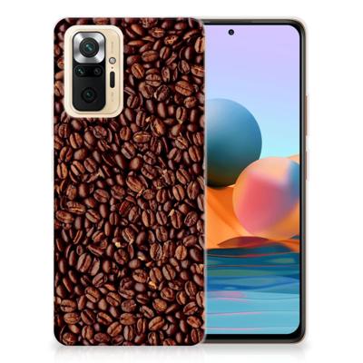 Xiaomi Redmi Note 10 Pro | Siliconen Case | Koffiebonen