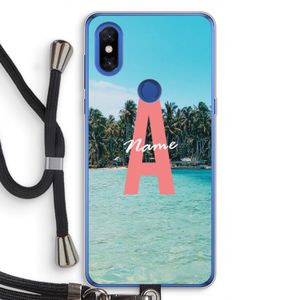 Pacific Dream: Xiaomi Mi Mix 3 Transparant Hoesje met koord