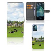 Nokia G11 | G21 | Telefoonhoesje | Met pasjeshouder | Koeien