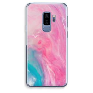 Roze explosie: Samsung Galaxy S9 Plus Transparant Hoesje