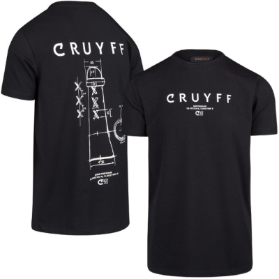 Cruyff - CITY PACK Amsterdam T-Shirt - Zwart
