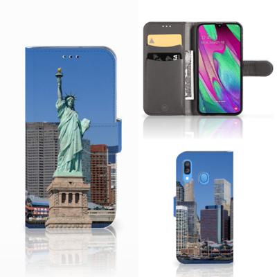 Samsung Galaxy A40 | Flip Cover | Vrijheidsbeeld