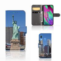 Samsung Galaxy A40 | Flip Cover | Vrijheidsbeeld