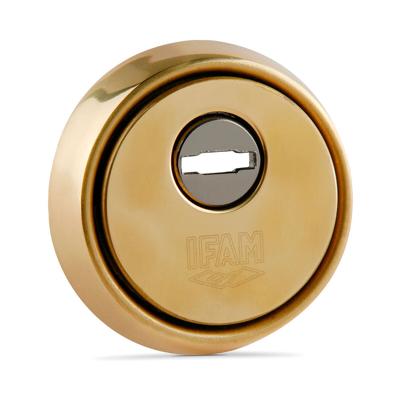 Veiligheidsschild IFAM ES700L Gouden Staal Blik Ø 61 mm