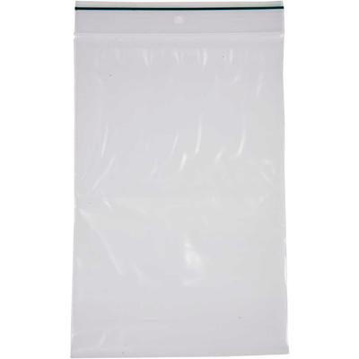 Zip Lock zakjes, afm 12x18 cm, dikte 0,05 mm, 100 stuk/ 1 doos