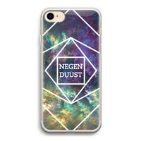 Negenduust ruimte: iPhone 7 Transparant Hoesje