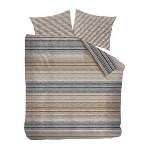 Ambiante Cozy Knit Dekbedovertrek 200 x 200/220 cm - Grijs