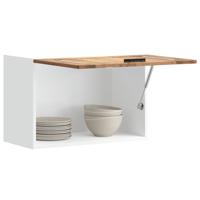 Keukenwandkast Porto bewerkt hout oud houtkleurig Keukenwandkast Porto bewerkt hout oud houtkleurig