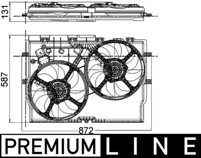Koelventilator CFF228000P
