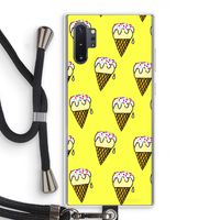 Isjes: Samsung Galaxy Note 10 Plus Transparant Hoesje met koord