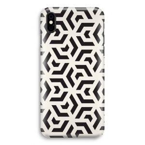 Crazy pattern: iPhone X Volledig Geprint Hoesje