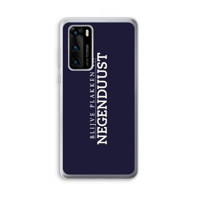 Blijve plakken in Negenduust: Huawei P40 Transparant Hoesje