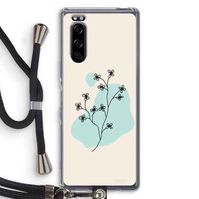 Love your petals: Sony Xperia 5 Transparant Hoesje met koord