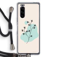 Love your petals: Sony Xperia 5 Transparant Hoesje met koord