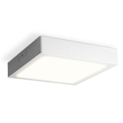 Plafondlamp Timmy - Vierkant - 18 Watt 1800 Lumen - Wit - 4000K neutraal wit - Plafonniere - 204mm - Compact design