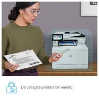 HP Color LaserJet Enterprise MFP M480f, Kleur, Printer voor Bedrijf, Printen, kopiëren, scannen, faxen, Compact formaat; Optimale beveiliging; Dubbelzijdig printen; Automatische documentinvoer voor 50 vellen; Energiezuinig - thumbnail