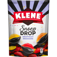 Klene Snoep Drop Dropfruit Smakkers 200 g bij Jumbo