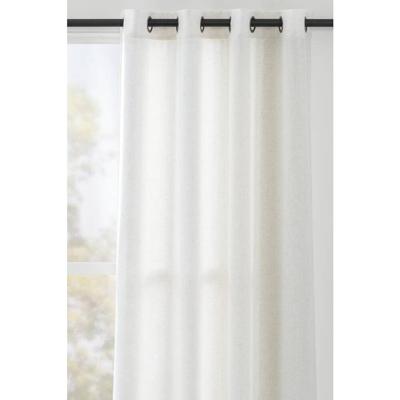 Leen Bakker - Gordijn Ravi - Naturel - 140x280 Cm (1 Stuk) - Polyester - Crème