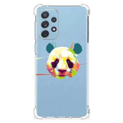 Samsung Galaxy A73 Stevig | Bumper Hoesje | Panda Color