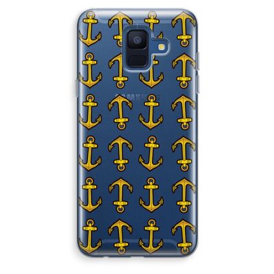 Musketon Anchor: Samsung Galaxy A6 (2018) Transparant Hoesje