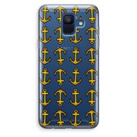 Musketon Anchor: Samsung Galaxy A6 (2018) Transparant Hoesje