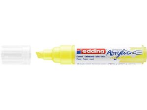 Acrylmarker edding e-5000 breed neon geel