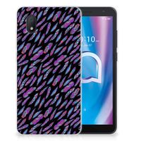 Alcatel 1B (2020) TPU bumper Feathers Color - thumbnail