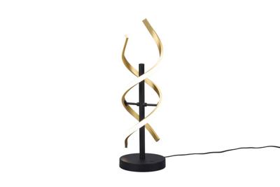 Trio Design vloerlampSequence zwart met goud - 541810208