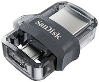 SanDisk Ultra Dual USB-stick 3.0 - USB en microUSB - 256GB - thumbnail
