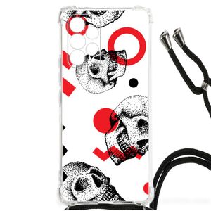 Extreme Case Samsung Galaxy A53 Skull Red