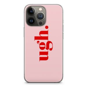 Ugh: iPhone 13 Pro Transparant Hoesje
